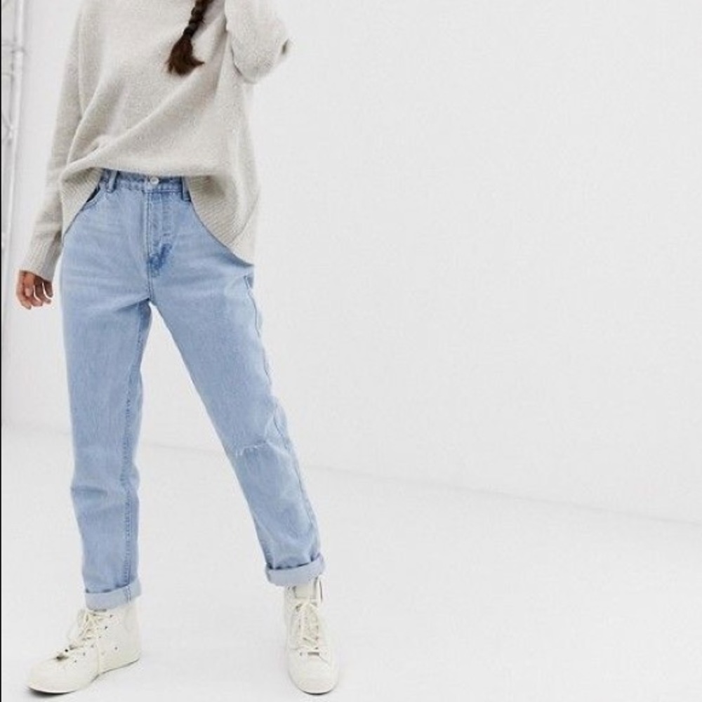 Topshop High Rise Boyfriend Jeans size 28